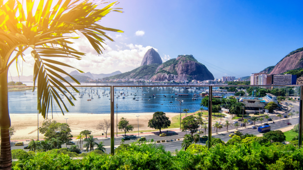 rio de janeiro beach view